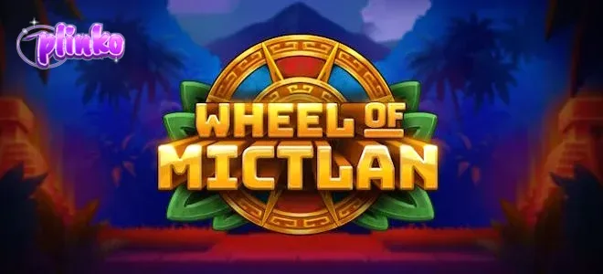 Tampilan roda batu kuno dalam permainan slot Wheel of Mictlan